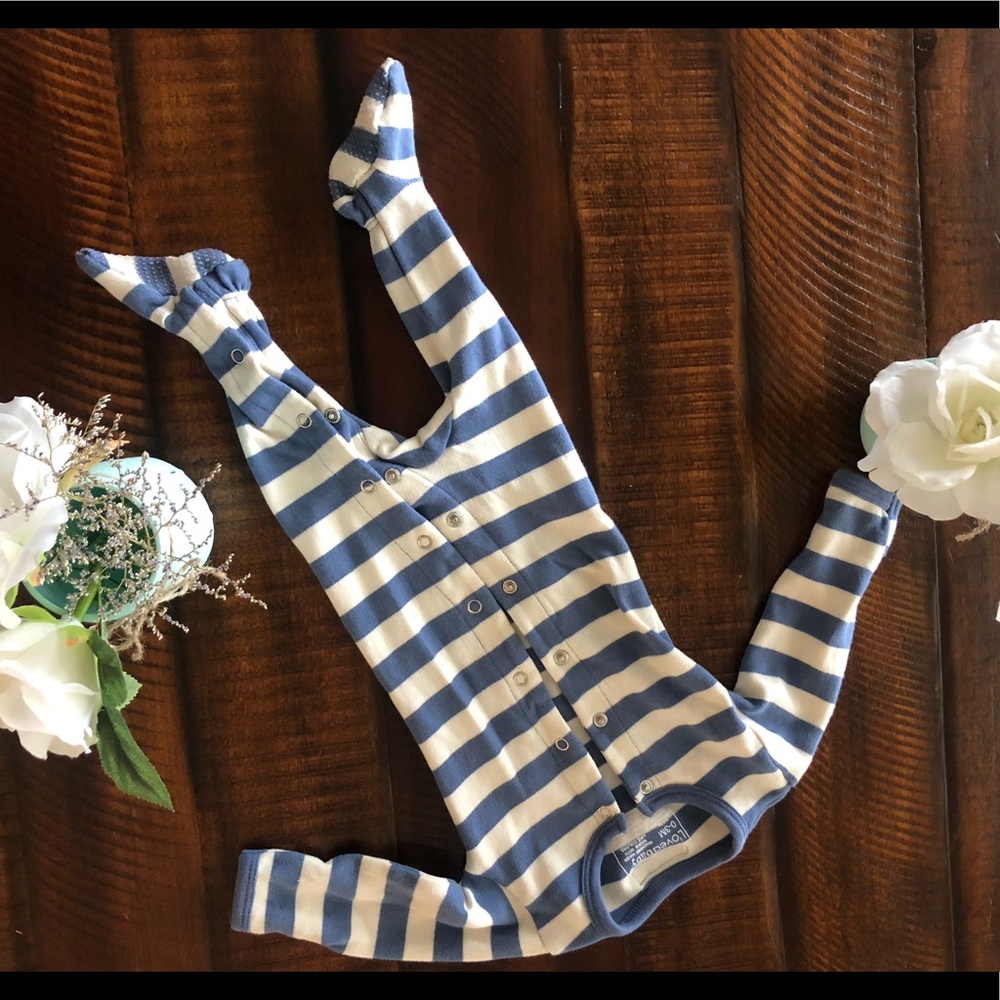 Loved baby organic footed onesie